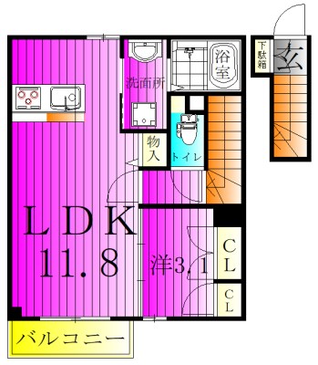 ＲＯＥＬＬ～ロエル～ 間取り図