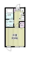 ジェンティーレ 104号室 間取り