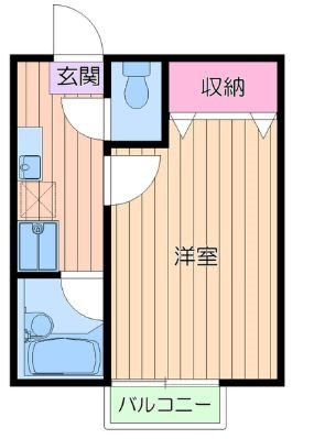 クライティリア竹ノ塚 間取り図