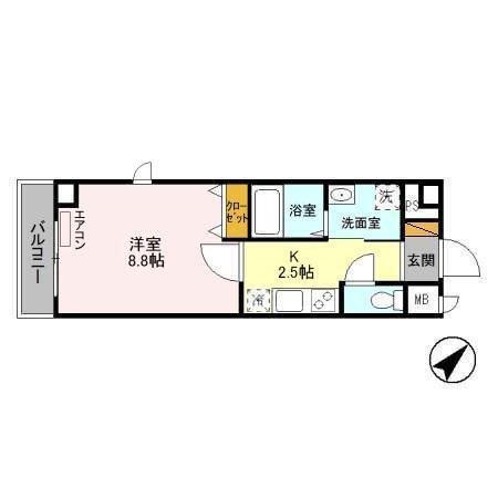 おおたかの森グラナリー 405号室 間取り
