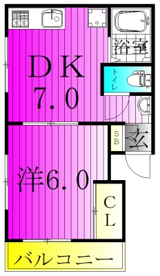 サクラヒルズ 302号室 間取り