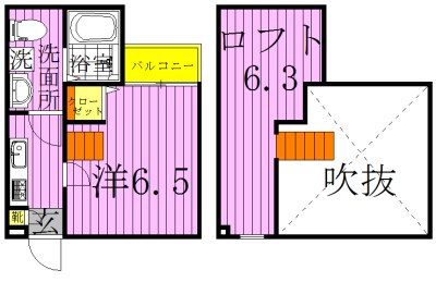 メゾン・ド・ジャンヌ 102号室 間取り