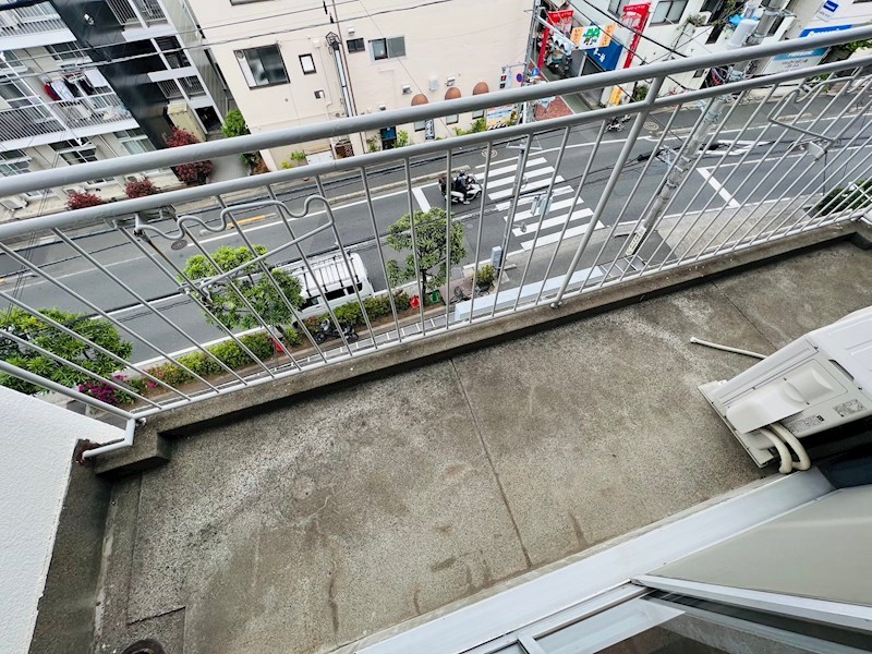 島村マンション ベランダ
