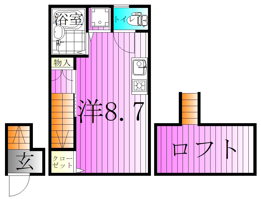 ユキミグランシャレー島根Ⅱ 間取り図