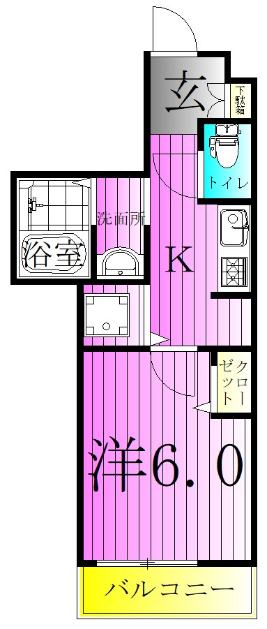 MAISON　FORTUNA 間取り図