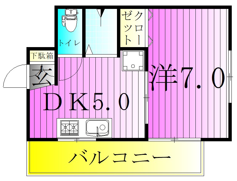 アイビーハイツ 間取り図