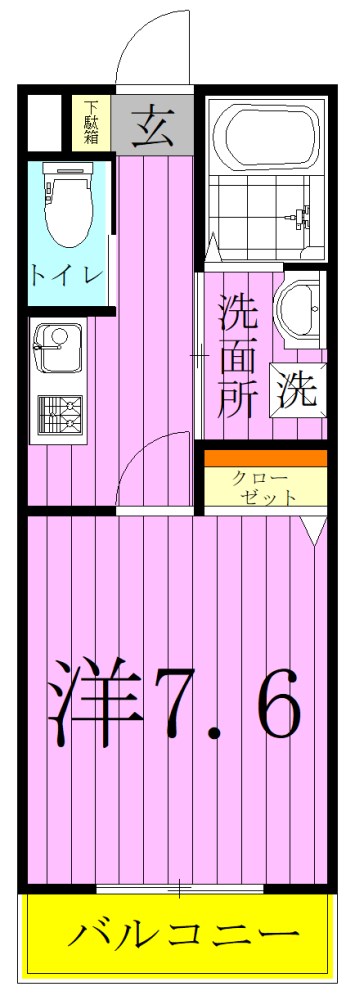 ラヴィエント北千住 間取り