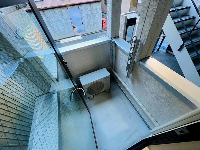 アルビネスコート ベランダ