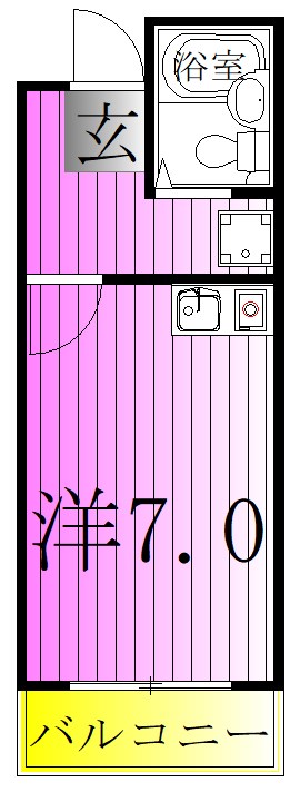 CENT亀有  間取り図