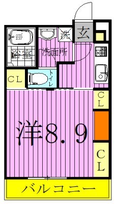 リブリ・ＥＤＥＮ　足立 間取り図