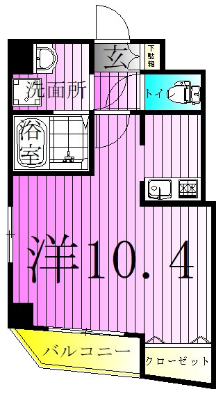 Aile　AYASE 間取り図