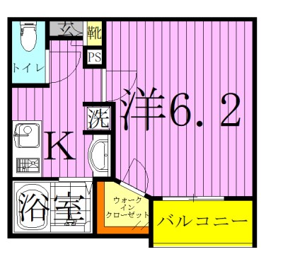 ブラン西新井 間取り図