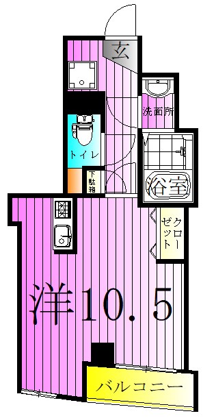 Aile　AYASE 間取り図