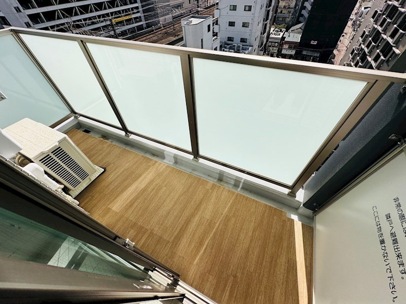 ユリカロゼＡＺ亀有Ｎｏｒｔｈ　Ｔｏｗｅｒ ベランダ