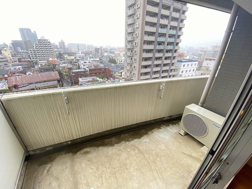 プライムアーバン町屋サウスコート ベランダ