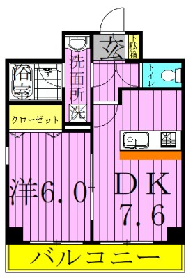 アルカディア 間取り図