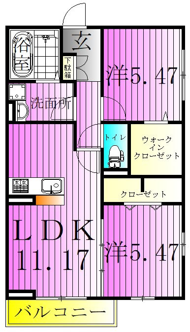 Ｐｒｅｃｉｏｕｓ　Ⅱ（プレシャス　ツー） 間取り図
