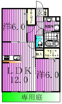 ルピナス７ 間取り図