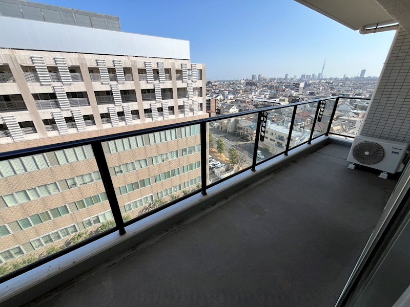 ロイヤルパークス西新井 ベランダ