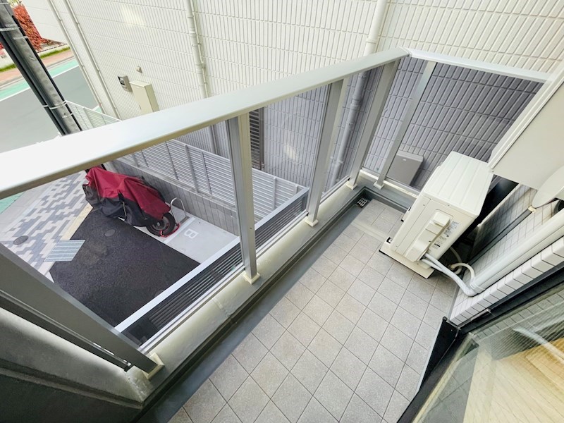 デュオステージ北千住２ ベランダ