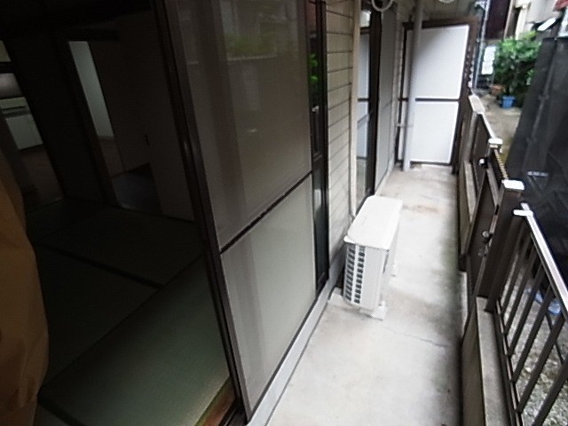 マンション・ナガセ ベランダ