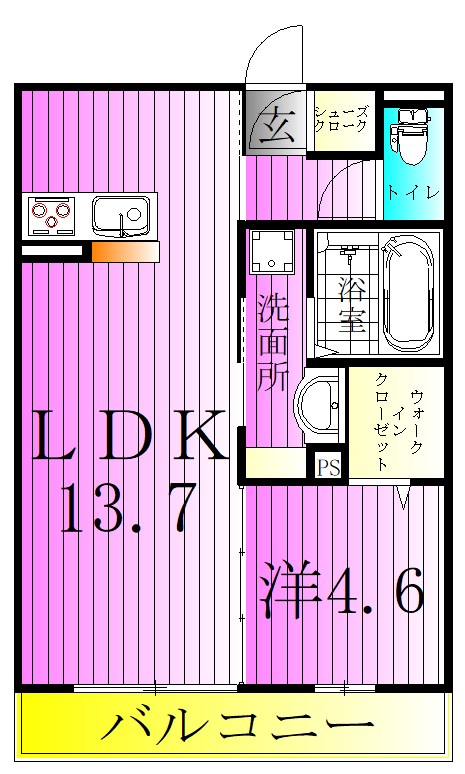 レグルス 間取り図
