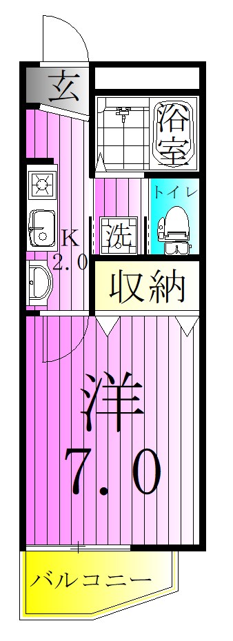 セレッソＵ  間取り図