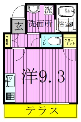 Ｏｒｉｏｎ　Ｇａｒｄｅｎ 間取り図