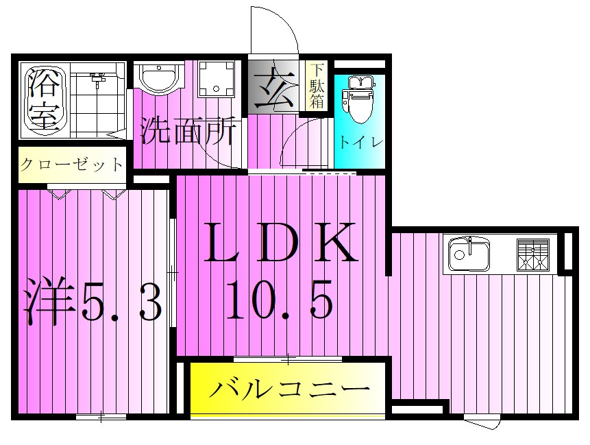 セレスティア南花畑 間取り図
