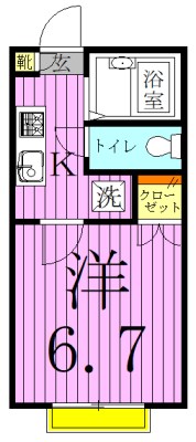 リジエール2 間取り図