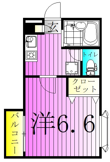 ベルダ・ビレッジオ２ 間取り図