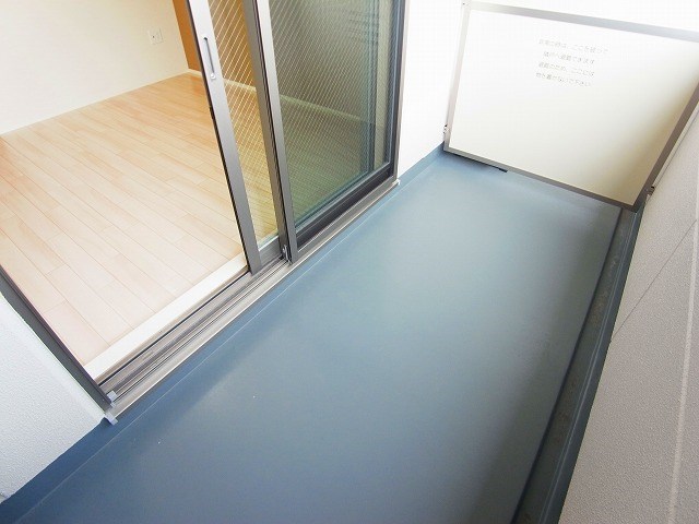 レガリア扇B棟 ベランダ