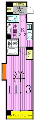 第五宝マンション 間取り図