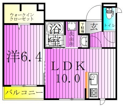 フィカーサ神領堀 間取り図