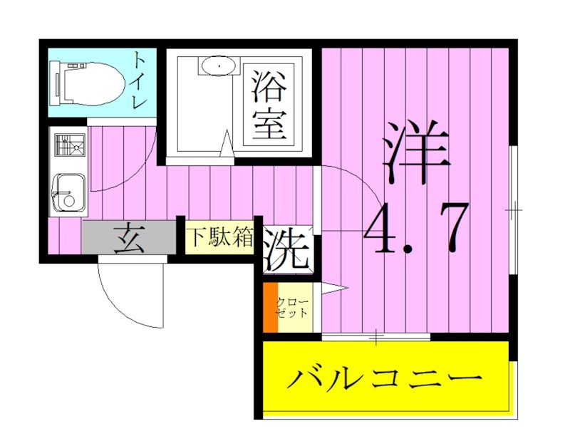 グラン綾瀬 間取り図