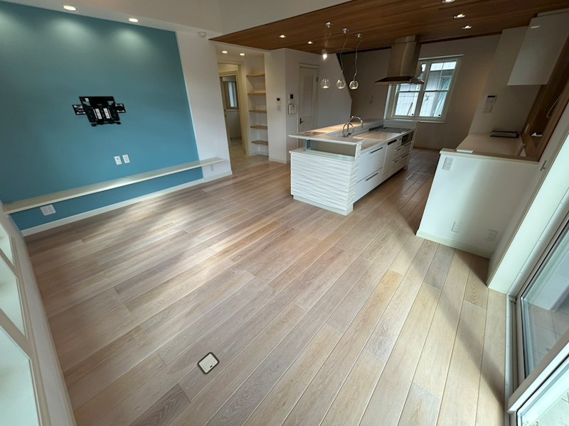 豊四季台1丁目戸建住宅 リビング