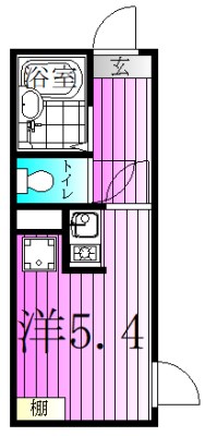 ノーザンロード北千住２ 間取り図