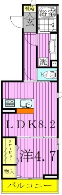 ル　サンク 間取り図