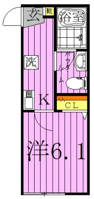 ａｍｂｅｒ　～アンバー～ 間取り図