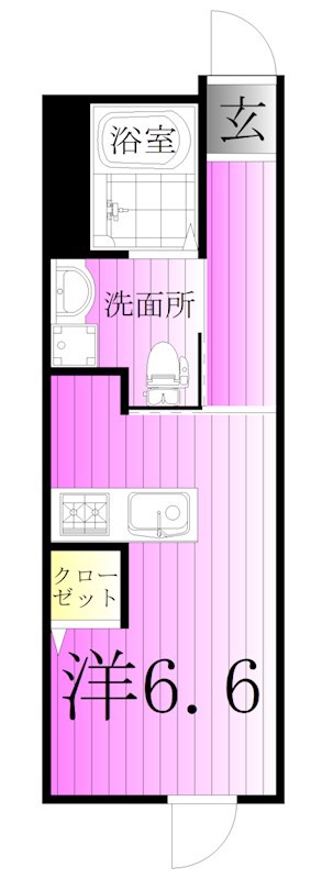 Ａｍｂｉｔｉｏｎ保木間 間取り図