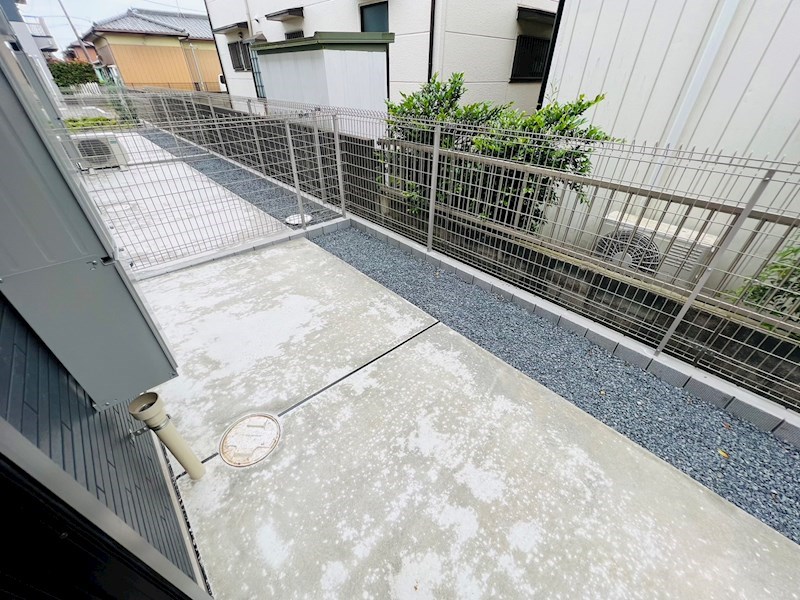 アールUⅢ ベランダ