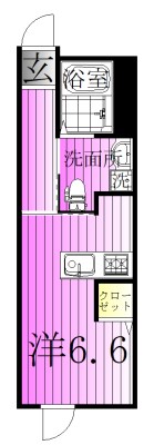 Ａｍｂｉｔｉｏｎ保木間 間取り図