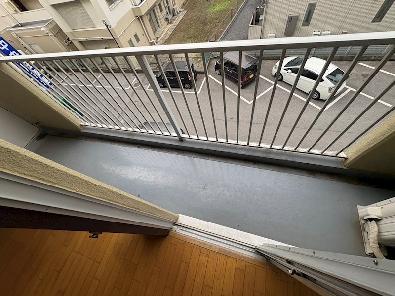 山口マンション ベランダ