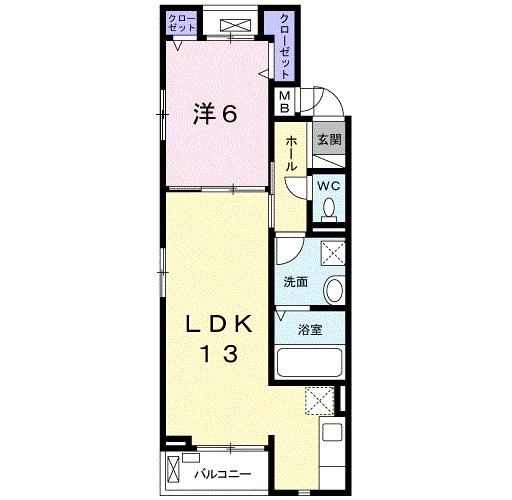 グレイス鹿浜 間取り図