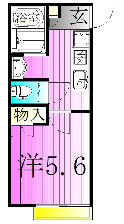 Ｌｉｅｎ　～リアン～ 209号室 間取り