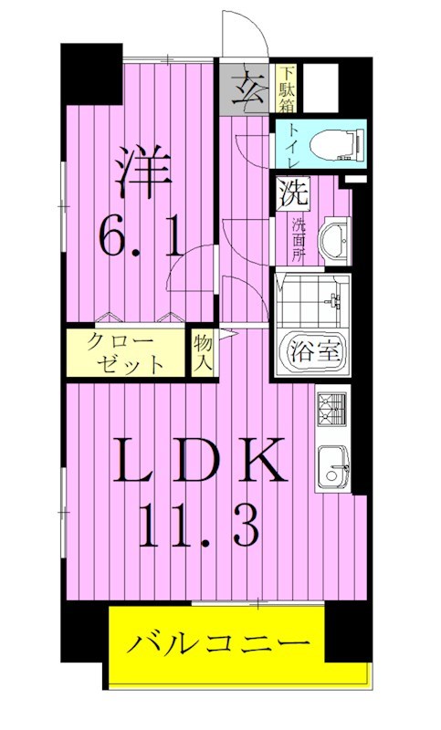ＦＵＴＵＲＥ　ＨＯＫＩＭＡ 間取り図