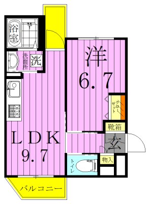 トリニティ　アコード 間取り図