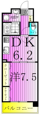 アヴァンタージュ 間取り図