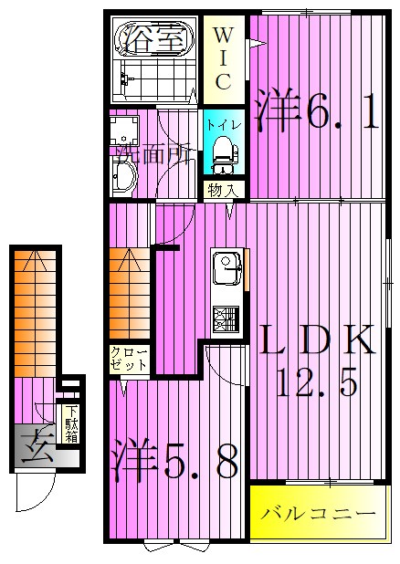 ブリーズ　ガーデン 間取り図