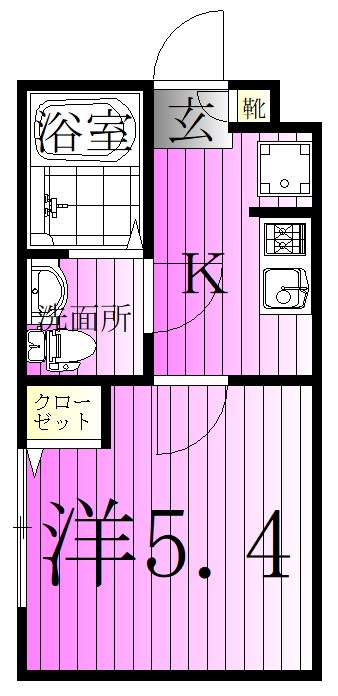 SAIL千住大橋 間取り図